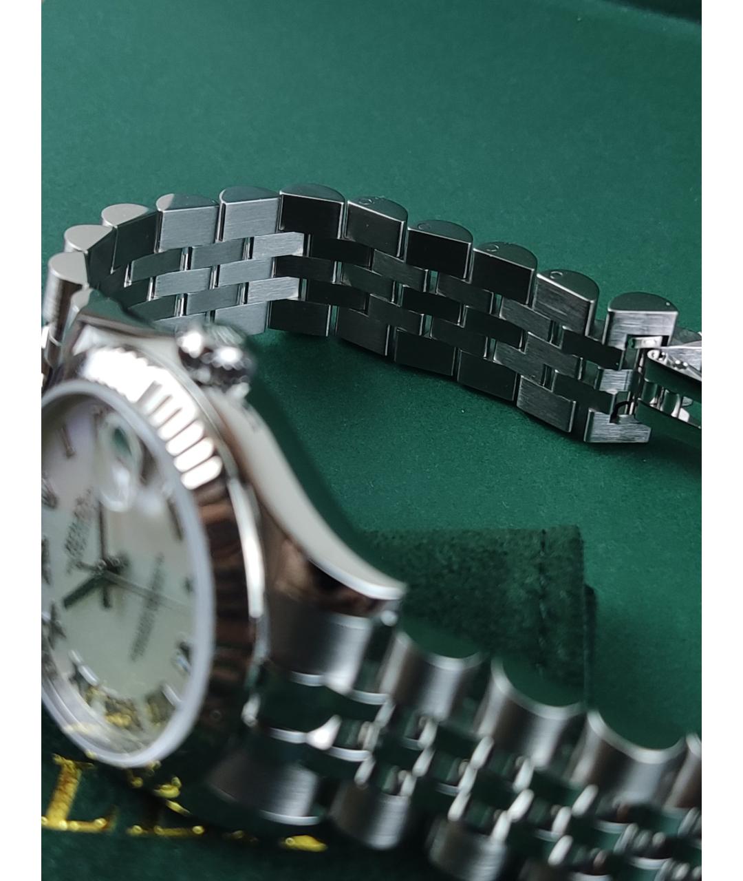 ROLEX Белые часы из белого золота, фото 7