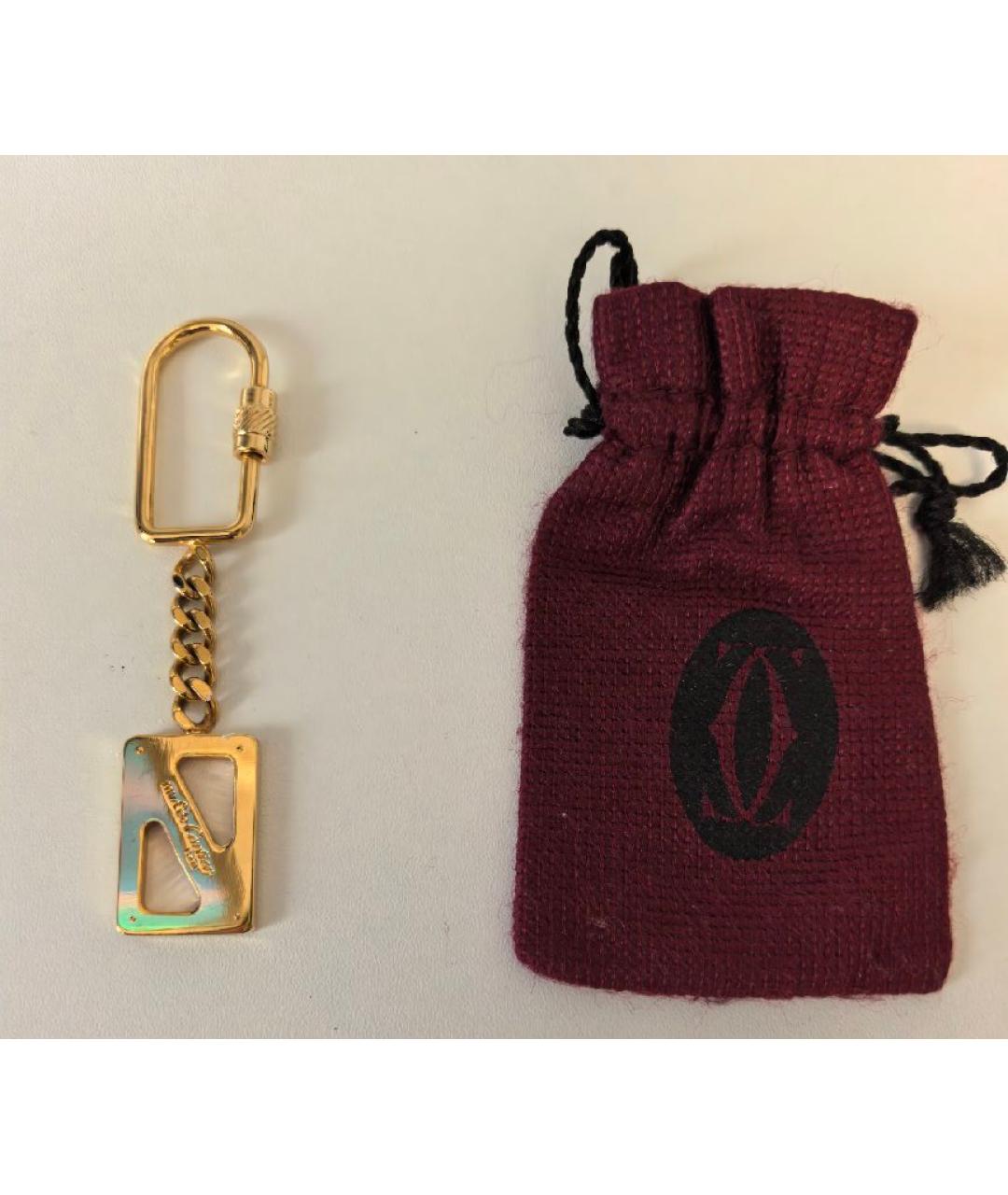 CARTIER Золотой брелок, фото 4