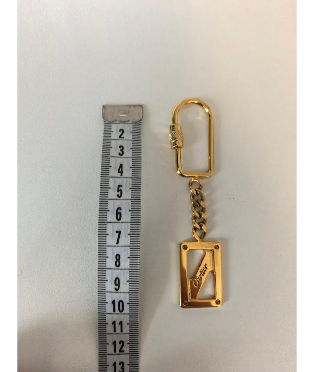CARTIER Золотой брелок, фото 5