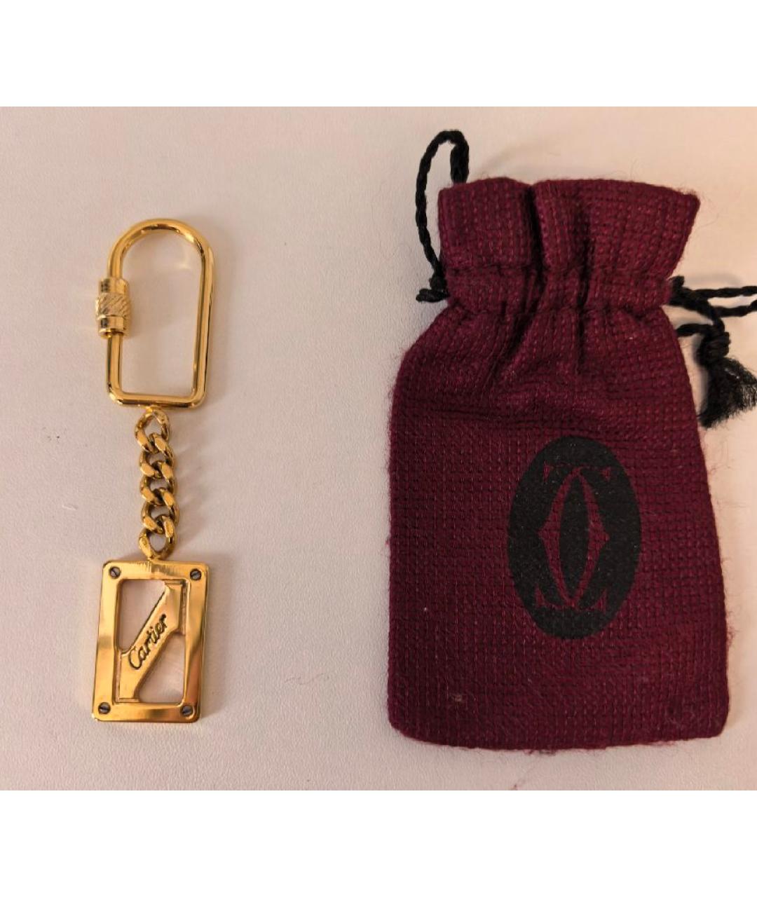 CARTIER Золотой брелок, фото 3
