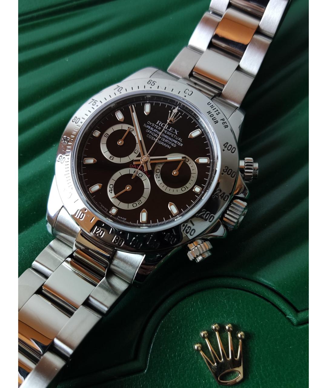 ROLEX Черные часы, фото 5