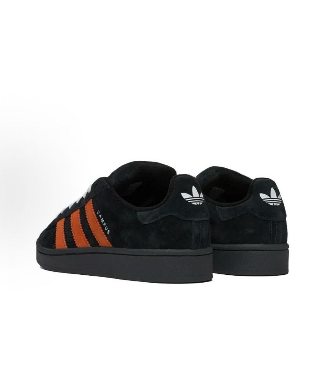 ADIDAS Черные замшевые кроссовки, фото 7