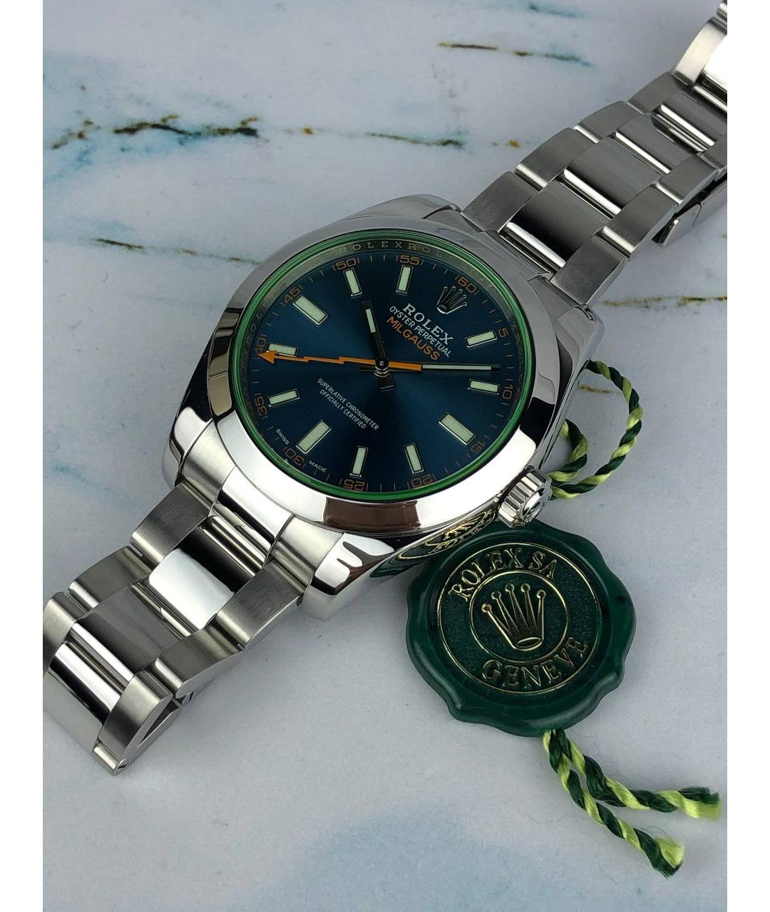 ROLEX Синие часы, фото 2