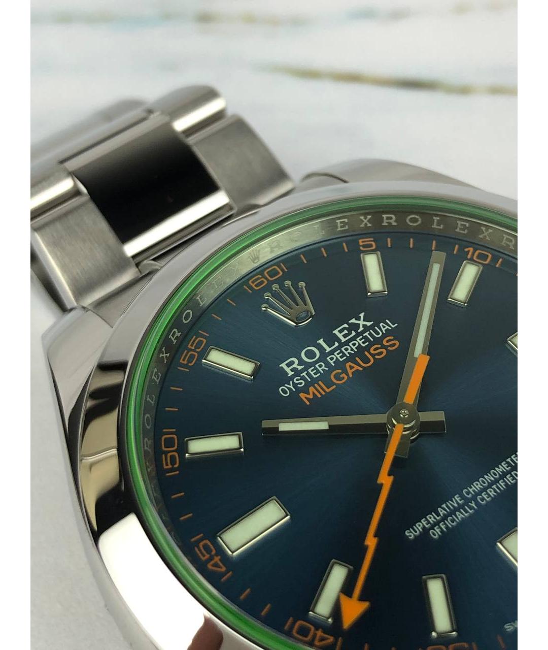 ROLEX Синие часы, фото 5