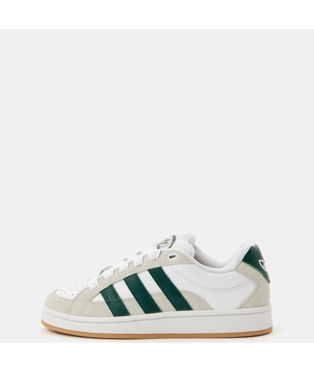 ADIDAS Белые кожаные кроссовки, фото 2
