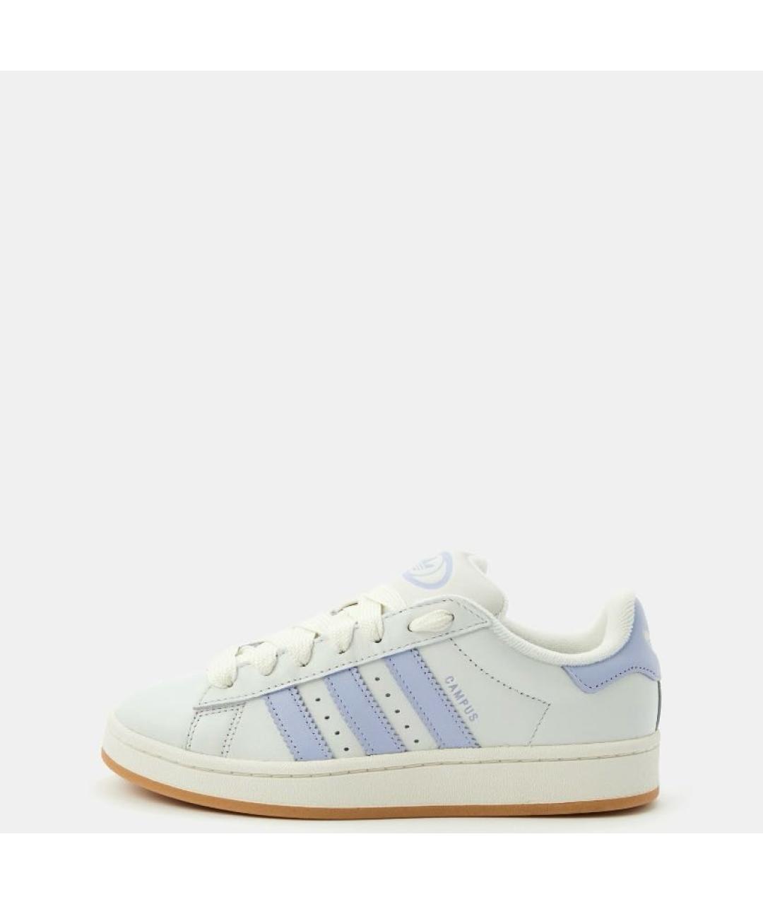 ADIDAS Белые кожаные кроссовки, фото 2