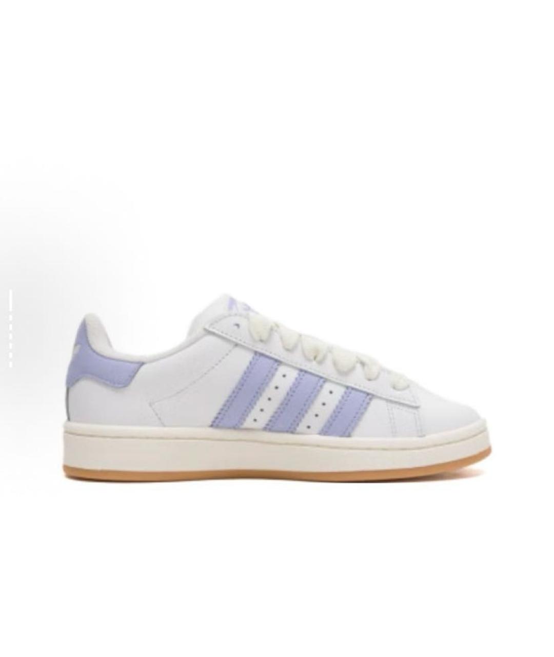 ADIDAS Белые кожаные кроссовки, фото 7