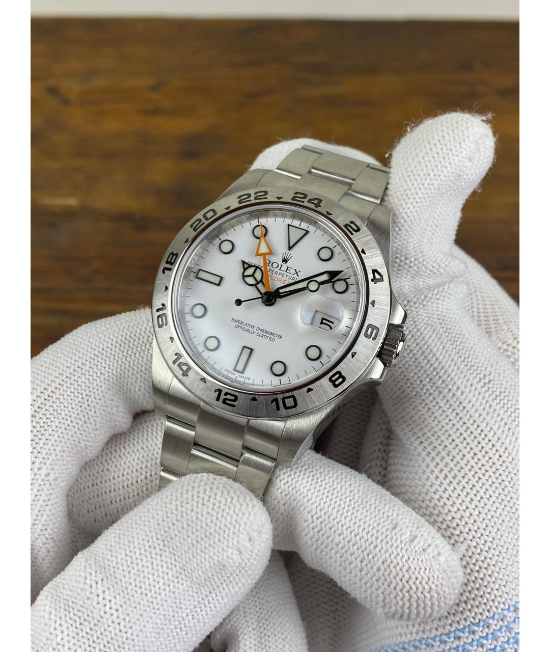 ROLEX Белые часы, фото 2