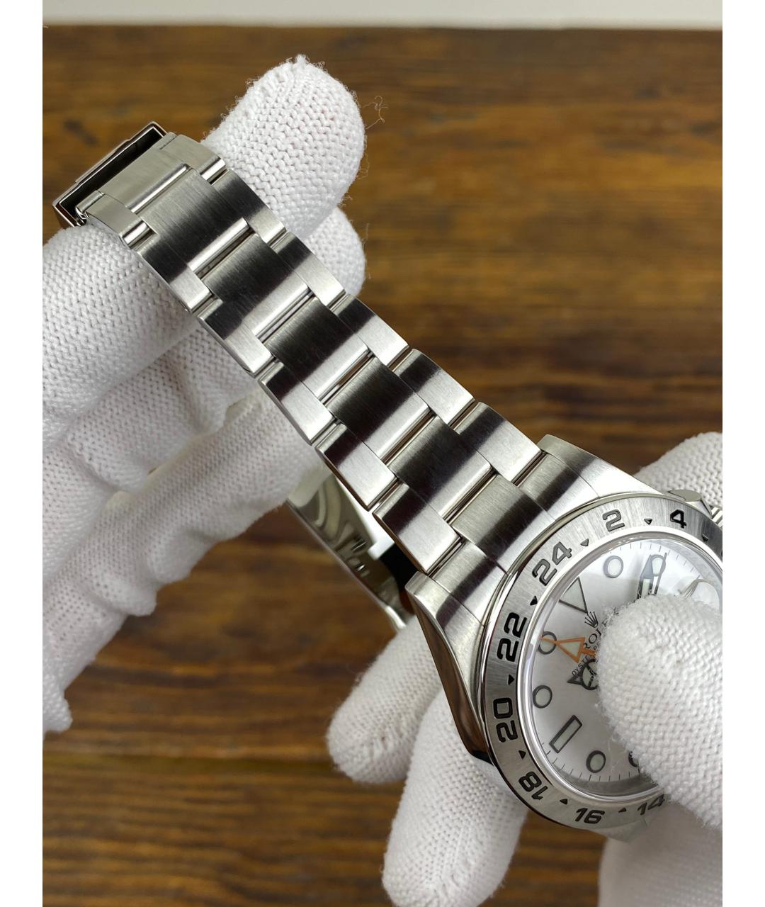 ROLEX Белые часы, фото 4