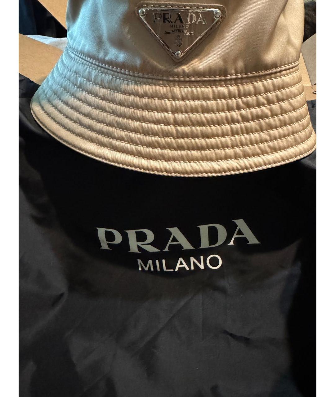 PRADA Бежевая панама, фото 2