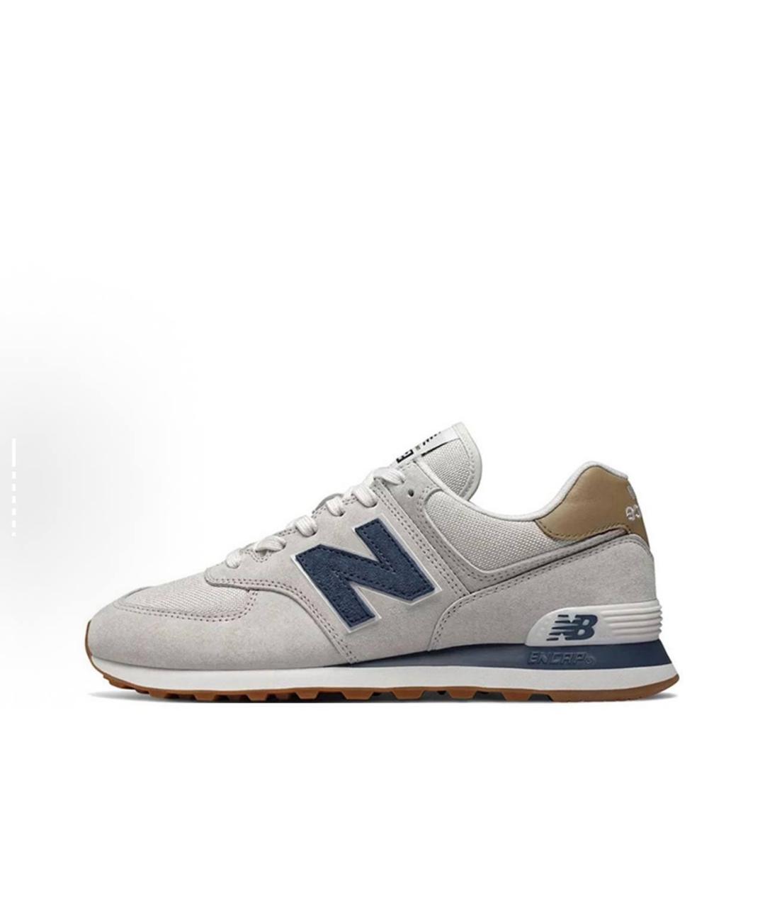 NEW BALANCE Белые низкие кроссовки / кеды, фото 7