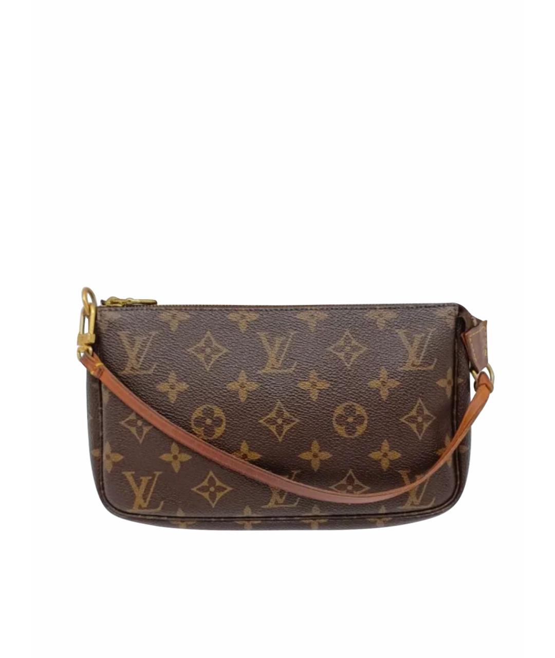 LOUIS VUITTON Коричневая сумка на плечо, фото 1