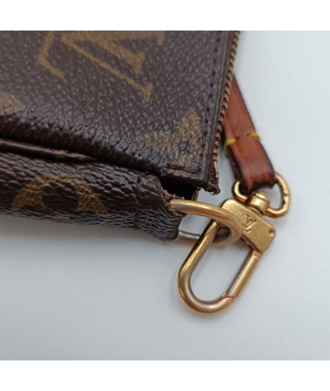 LOUIS VUITTON Коричневая сумка на плечо, фото 7