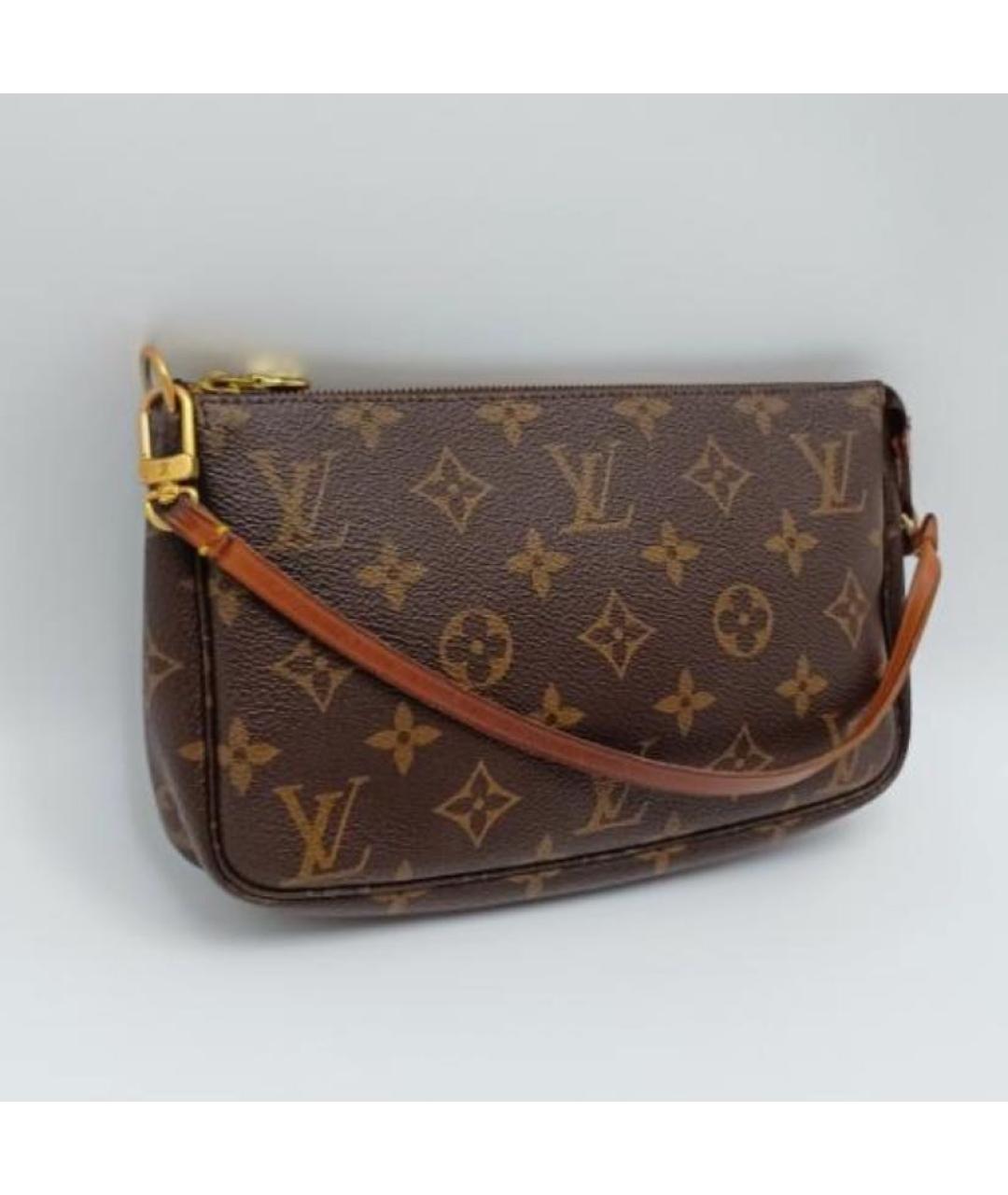 LOUIS VUITTON Коричневая сумка на плечо, фото 2