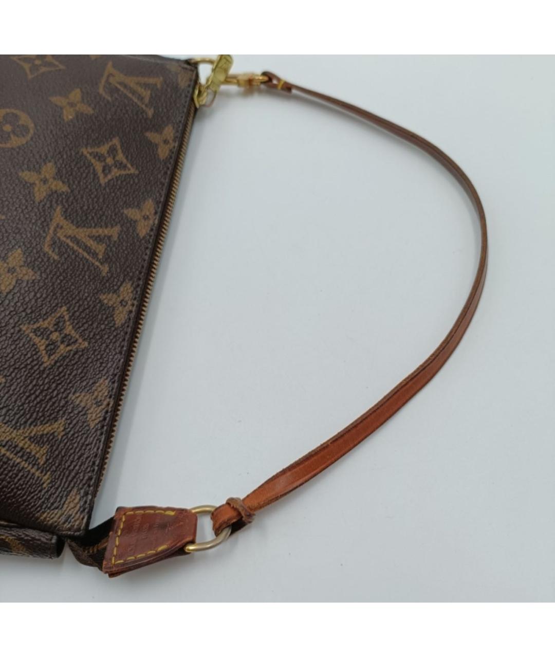 LOUIS VUITTON Коричневая сумка на плечо, фото 8