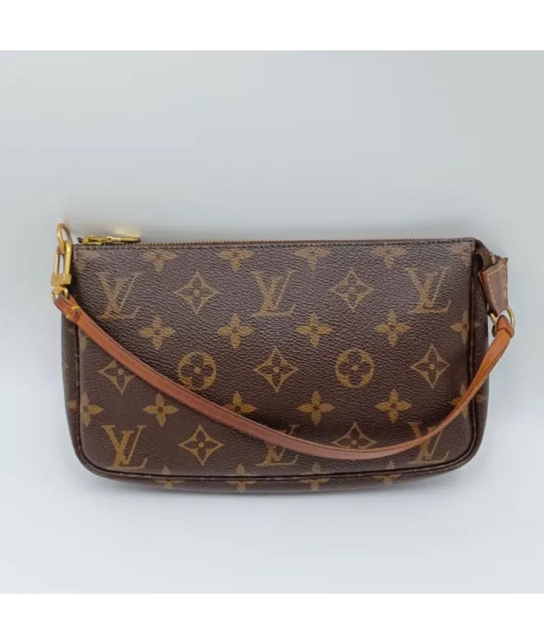 LOUIS VUITTON Коричневая сумка на плечо, фото 9