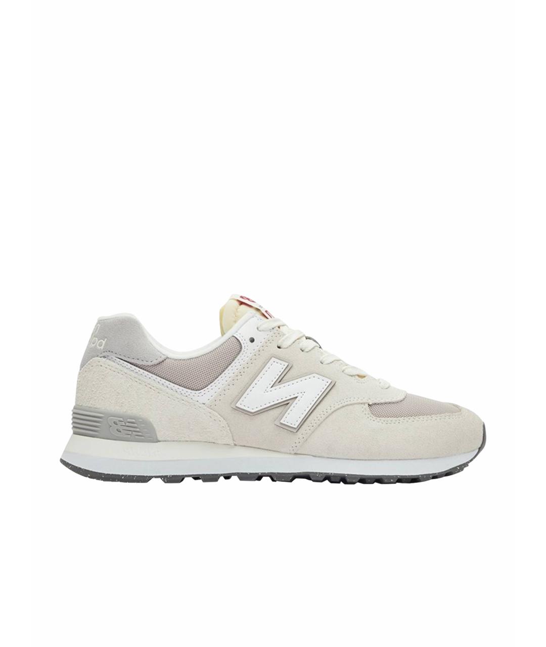 NEW BALANCE Белые низкие кроссовки / кеды, фото 1