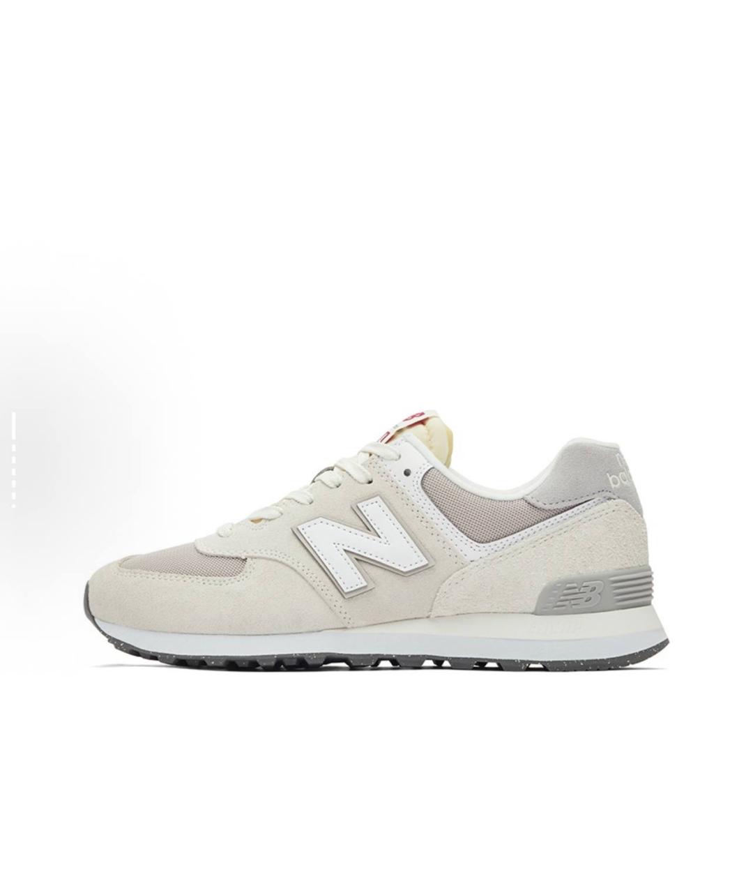 NEW BALANCE Белые низкие кроссовки / кеды, фото 7