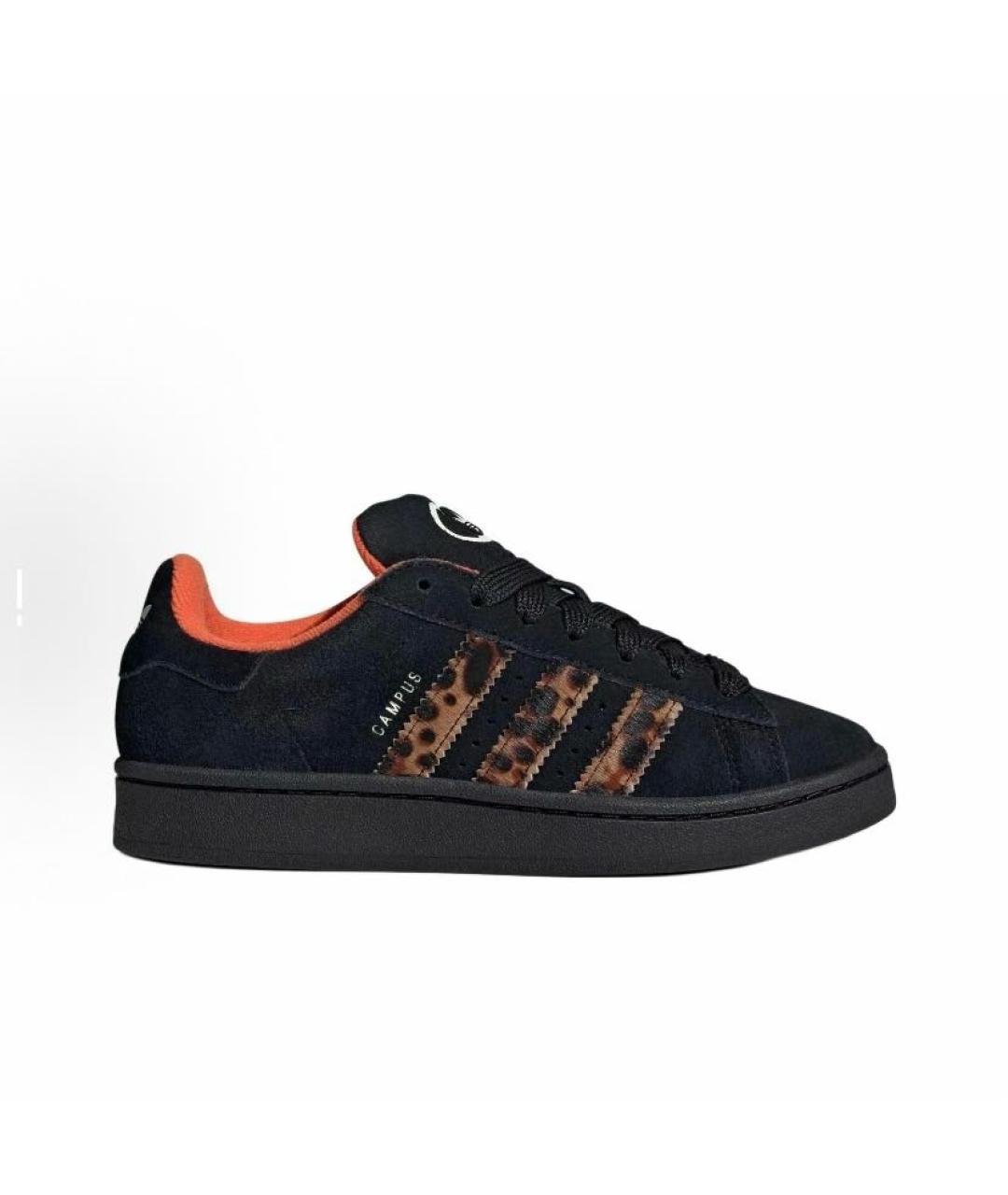 ADIDAS Черные замшевые кроссовки, фото 8