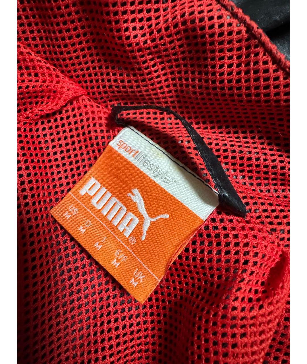 PUMA Черная полиэстеровая спортивная куртка, фото 7