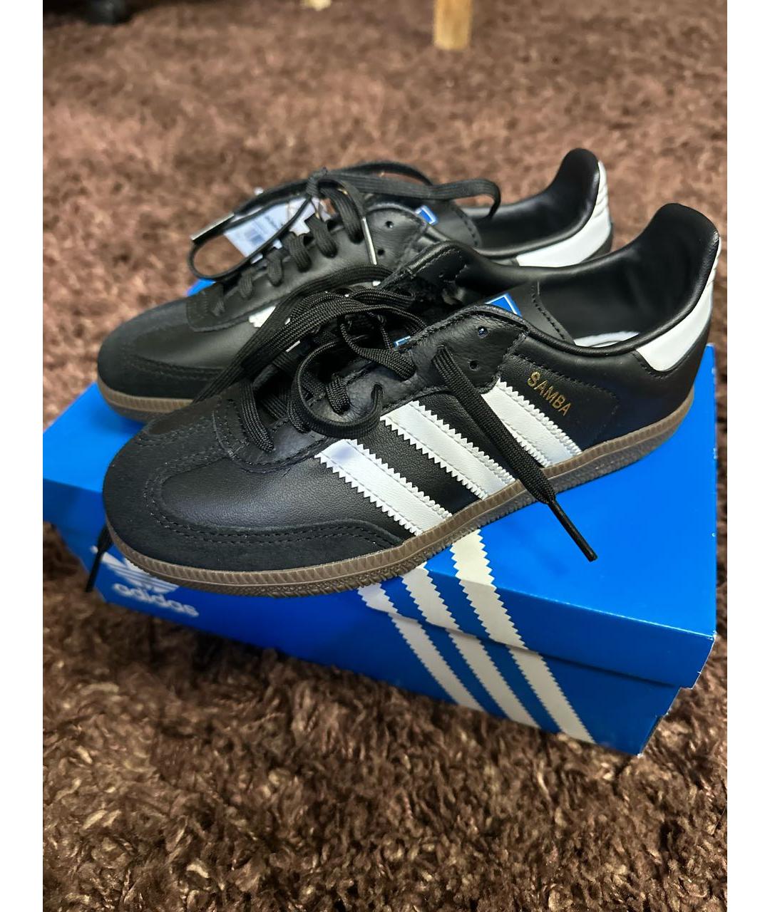 ADIDAS Черные текстильные кеды, фото 6
