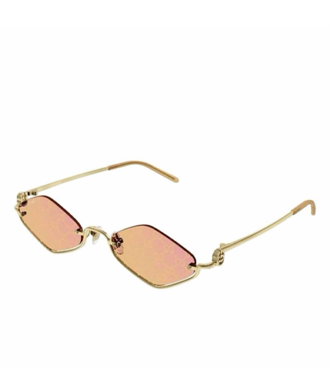 GUCCI Мульти металлические солнцезащитные очки, фото 2