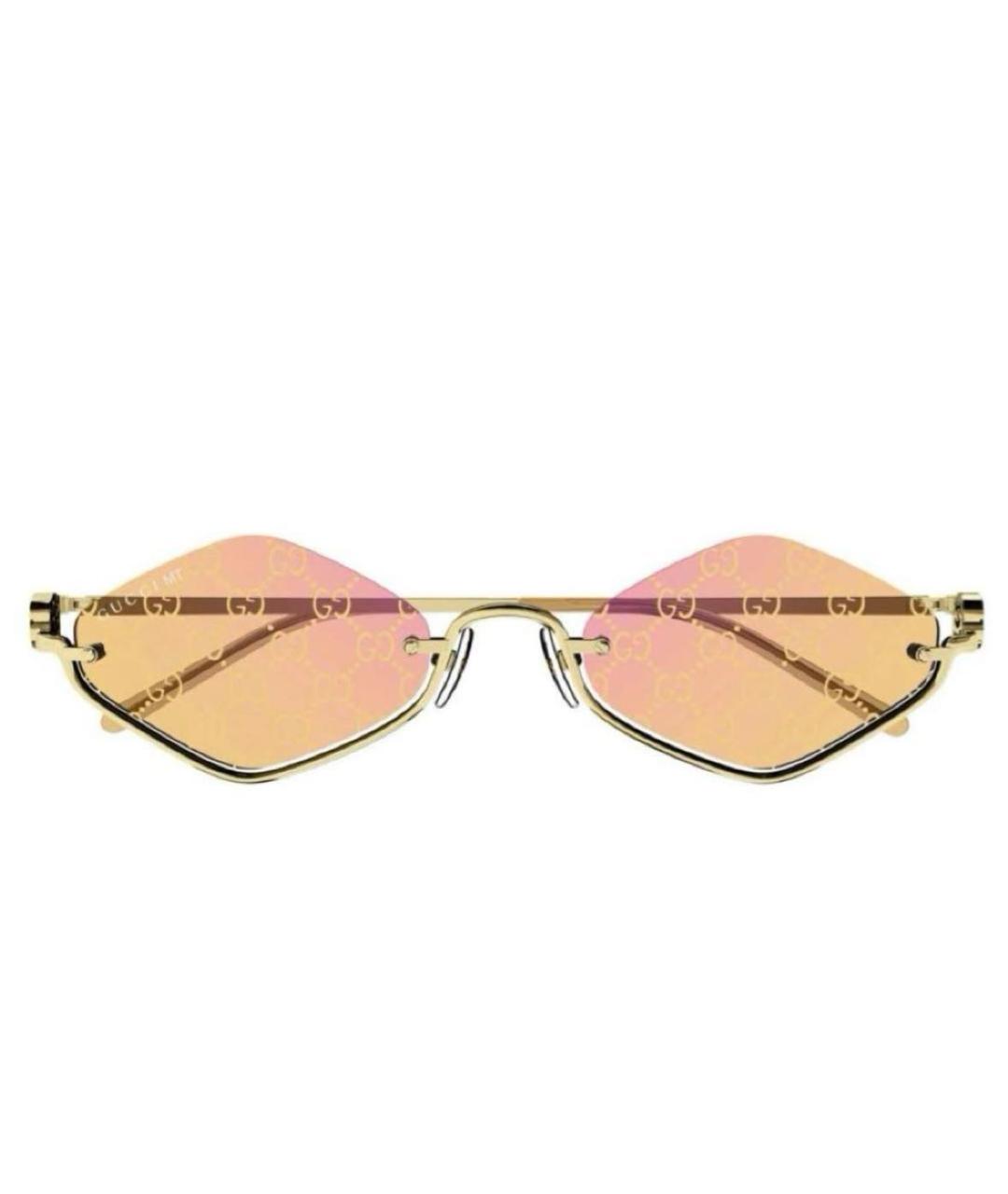 GUCCI Мульти металлические солнцезащитные очки, фото 5
