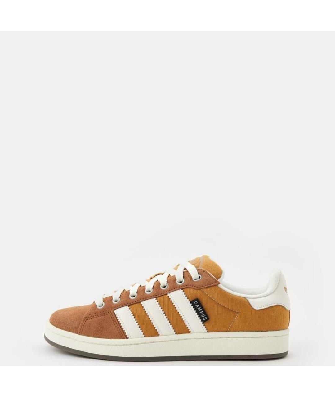 ADIDAS Оранжевое замшевые кроссовки, фото 2