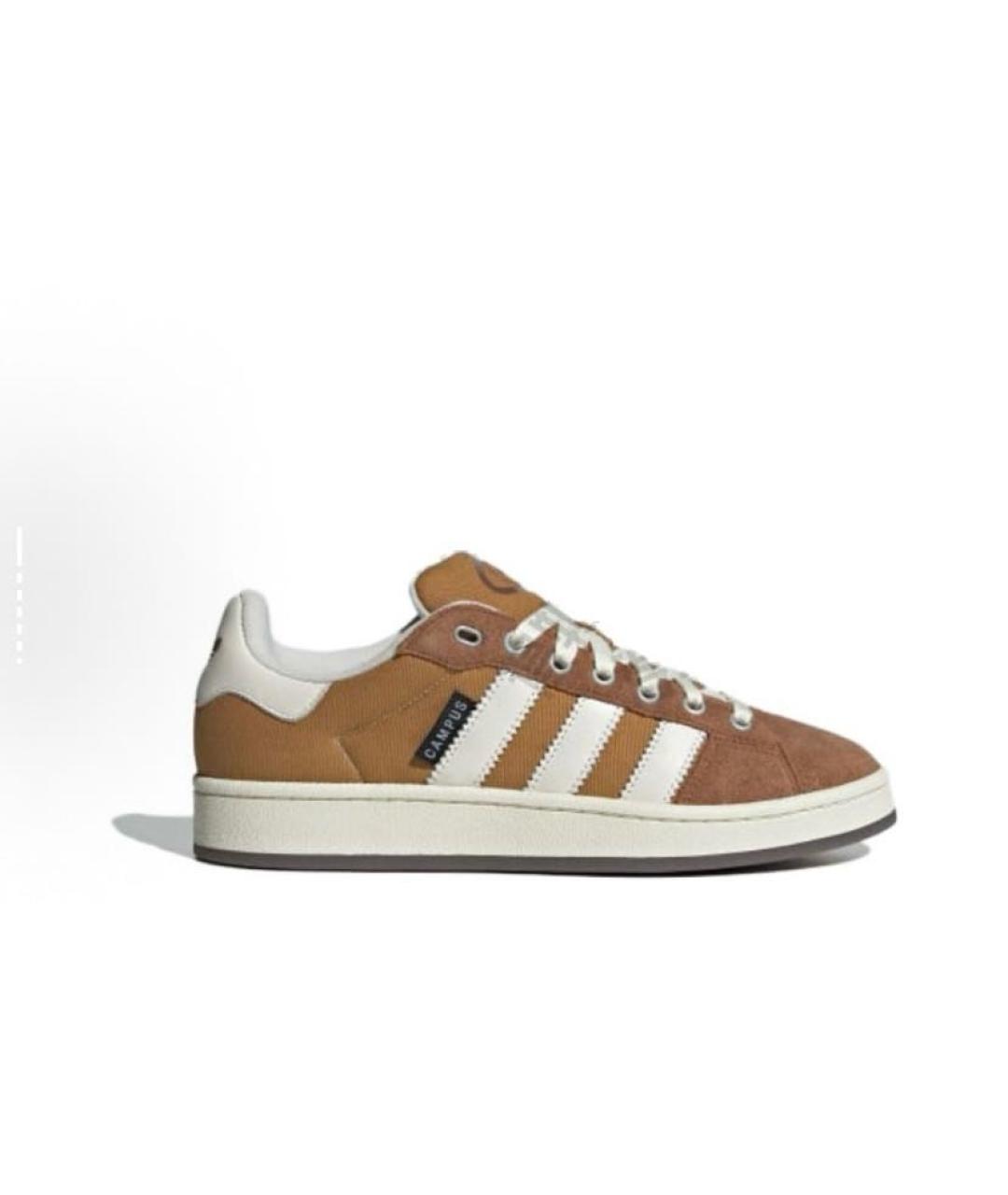ADIDAS Оранжевое замшевые кроссовки, фото 7