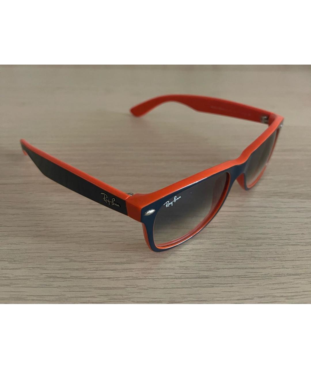 RAY BAN Мульти пластиковые солнцезащитные очки, фото 2