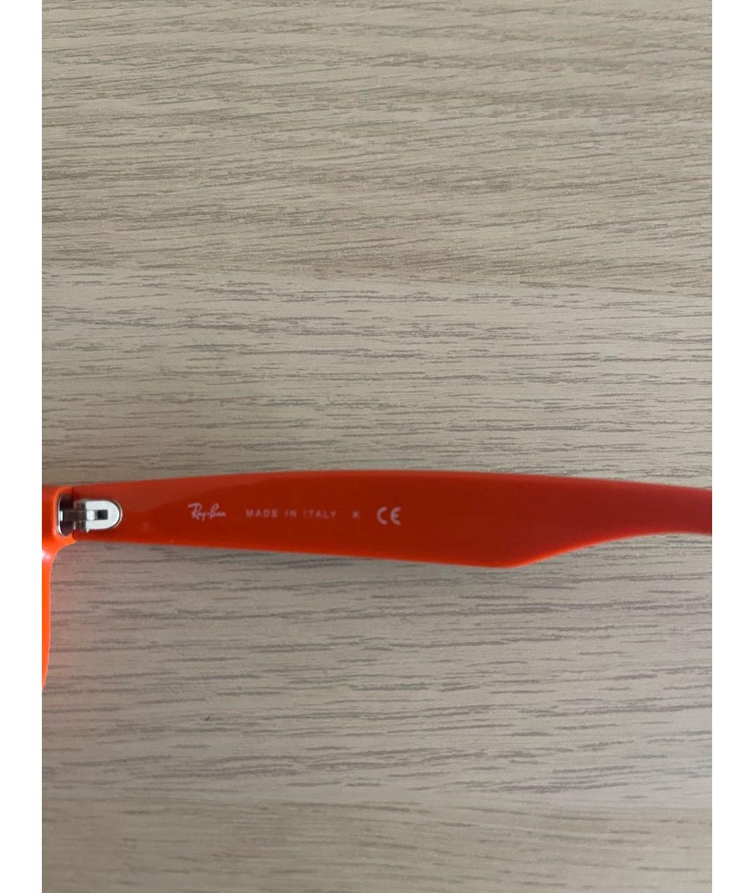 RAY BAN Мульти пластиковые солнцезащитные очки, фото 4