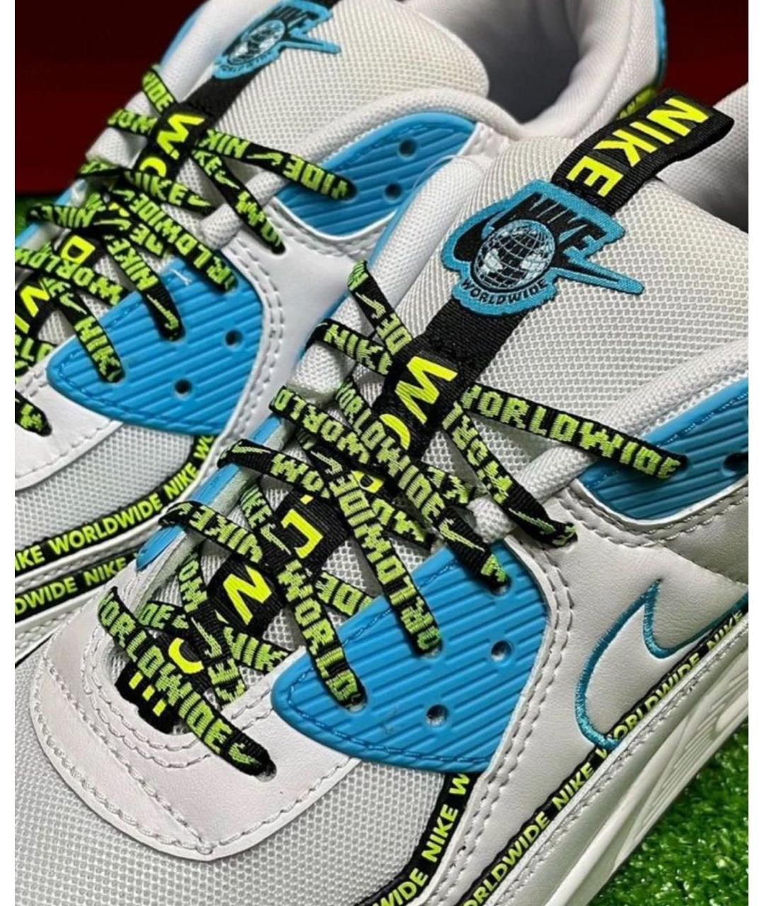 NIKE Белые кожаные низкие кроссовки / кеды, фото 8