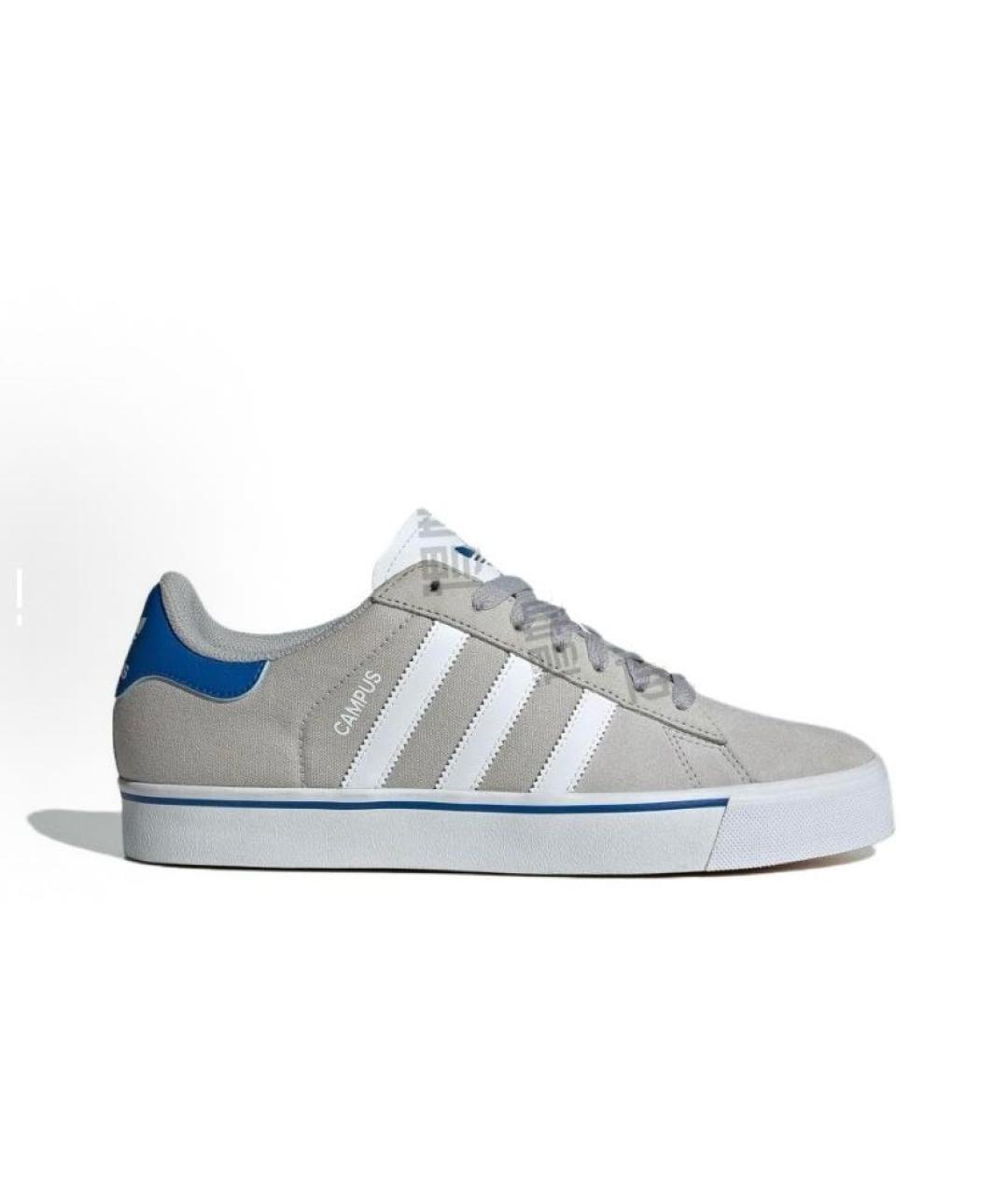 ADIDAS Серые текстильные кроссовки, фото 8