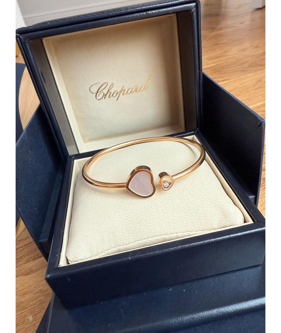 CHOPARD Белый браслет из розового золота, фото 3