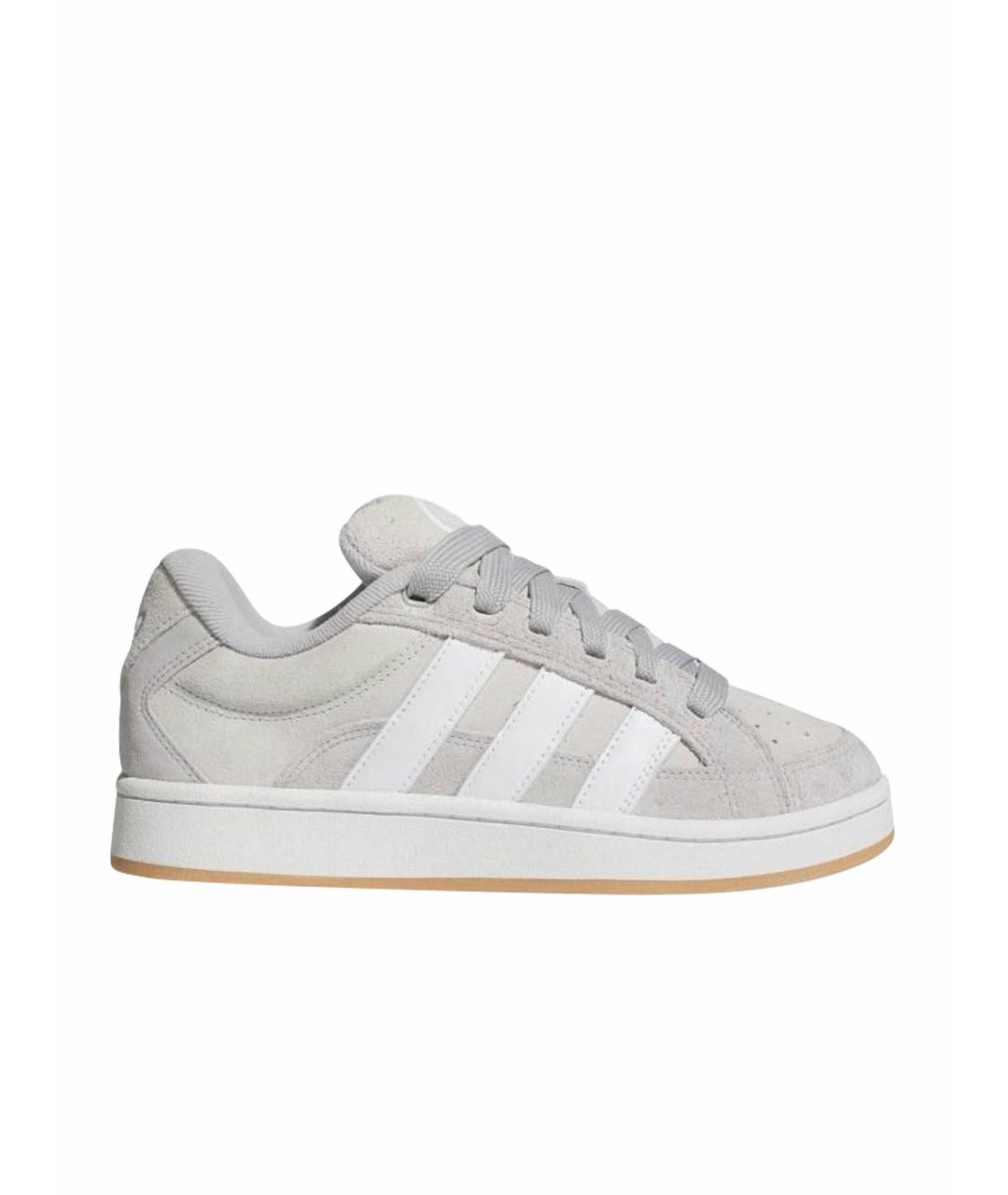 ADIDAS Бежевые замшевые кроссовки, фото 1