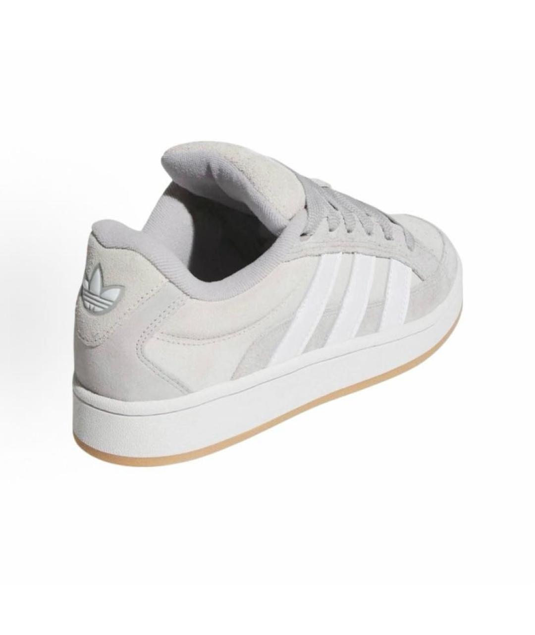 ADIDAS Бежевые замшевые кроссовки, фото 4