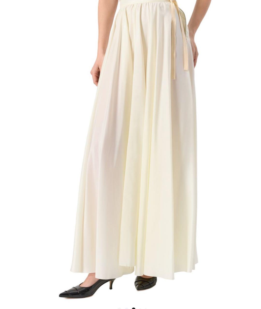MM6 MAISON MARGIELA Ацетатная юбка макси, фото 3