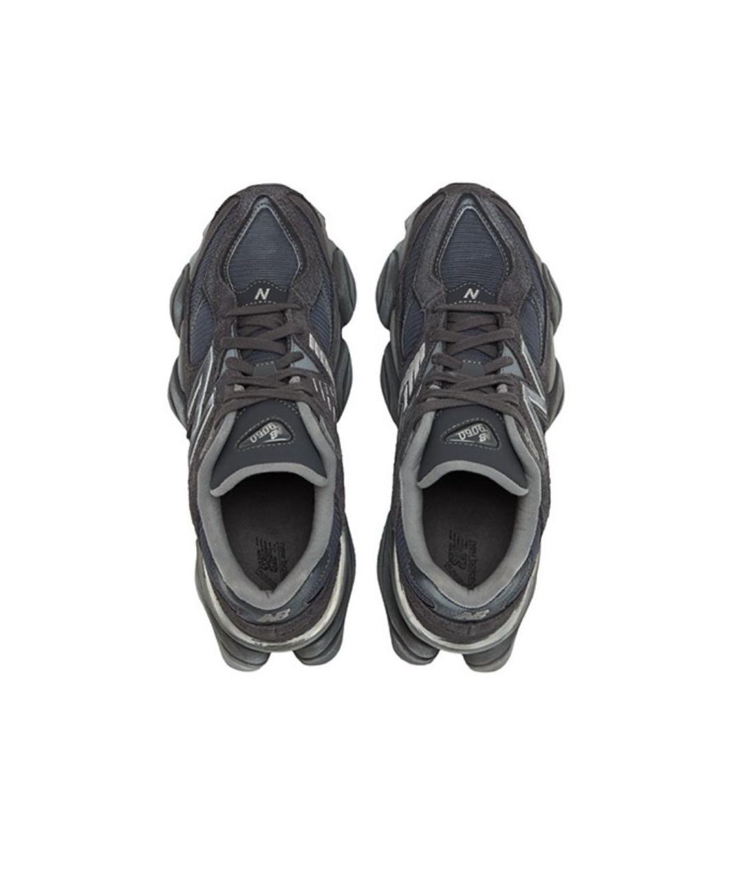 NEW BALANCE Антрацитовые замшевые кроссовки, фото 3