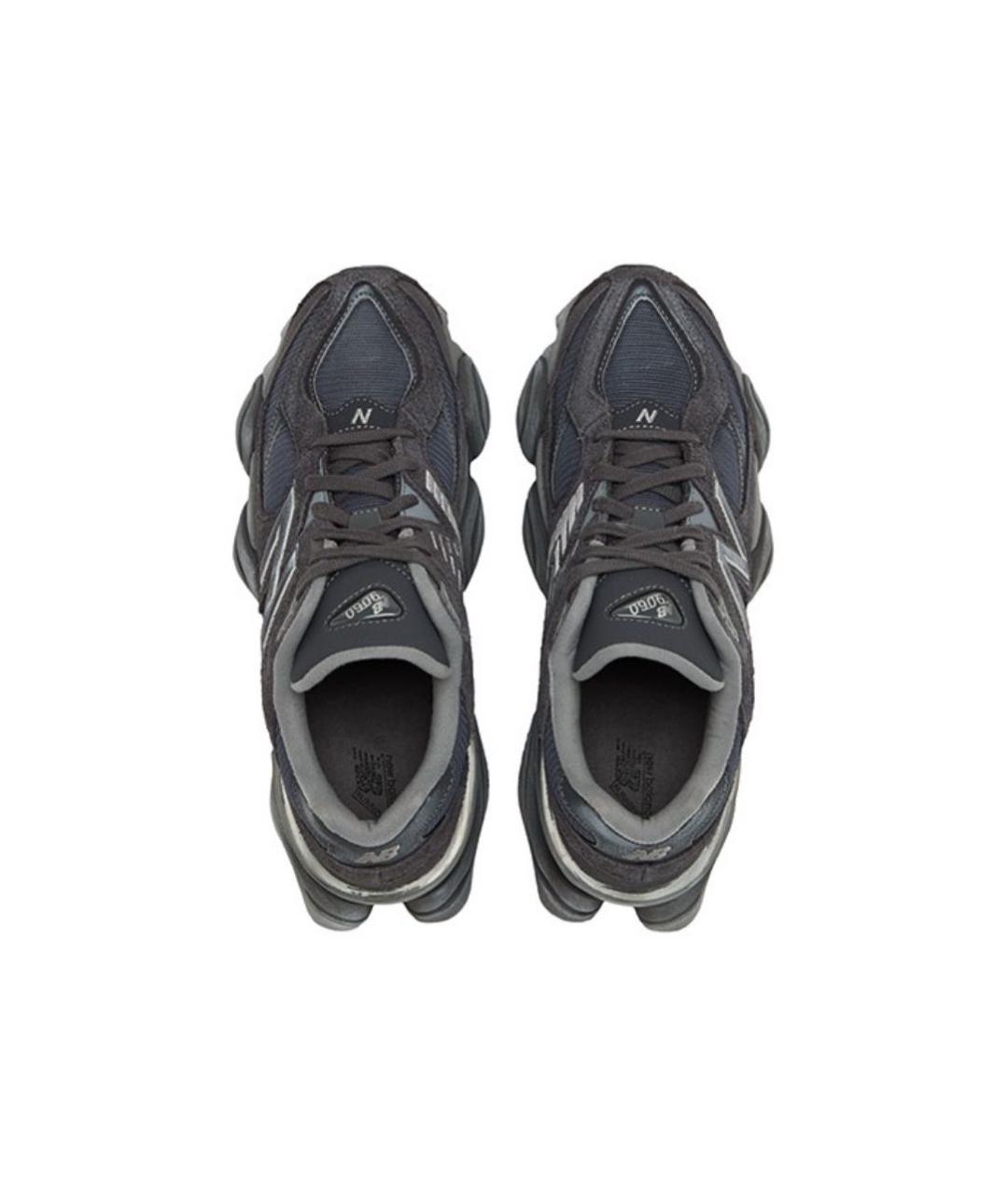 NEW BALANCE Антрацитовые замшевые кроссовки, фото 3
