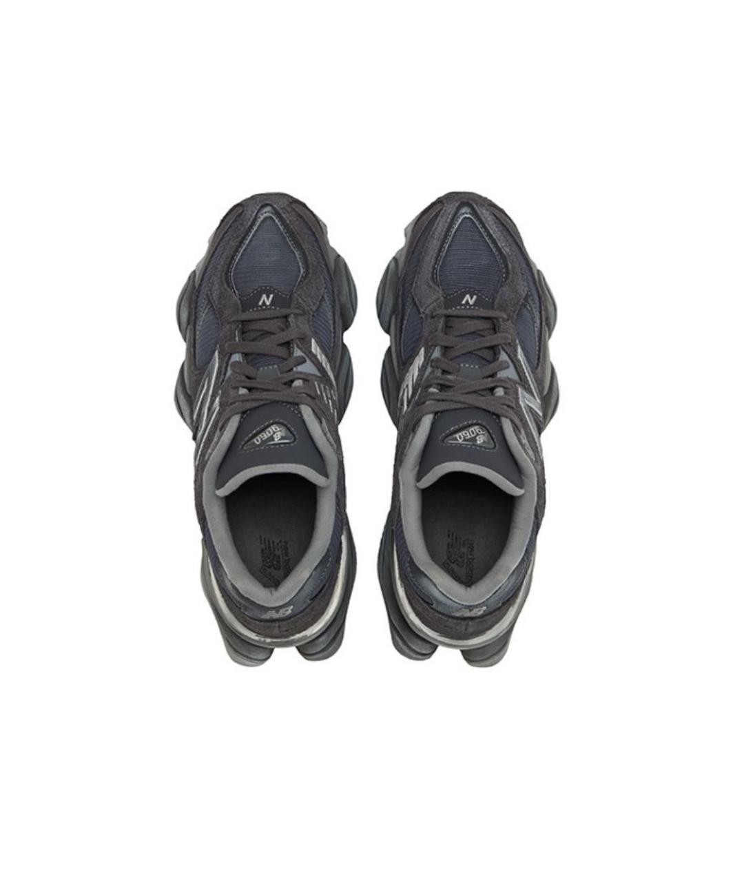 NEW BALANCE Антрацитовые замшевые кроссовки, фото 3