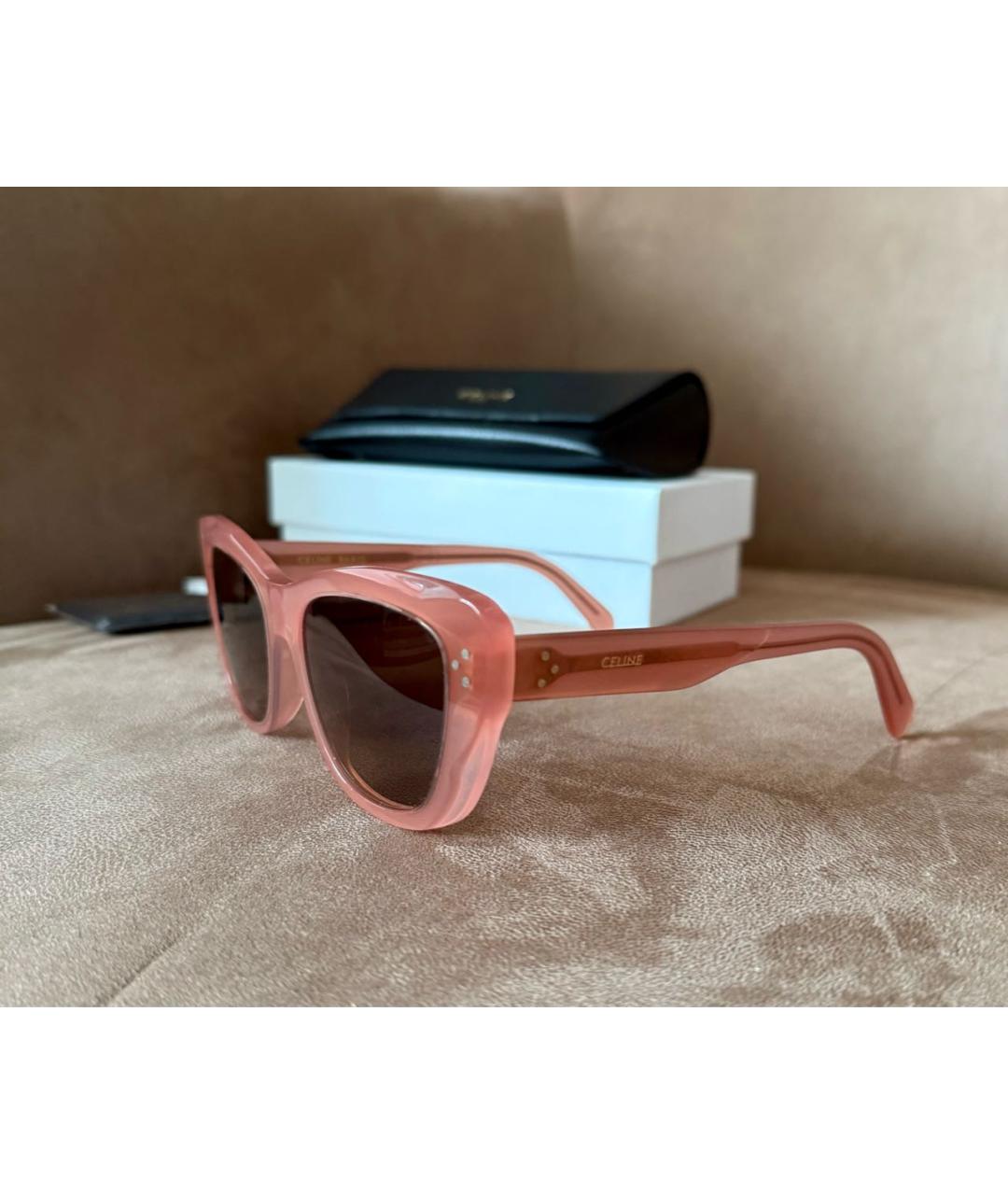CELINE Пластиковые солнцезащитные очки, фото 2