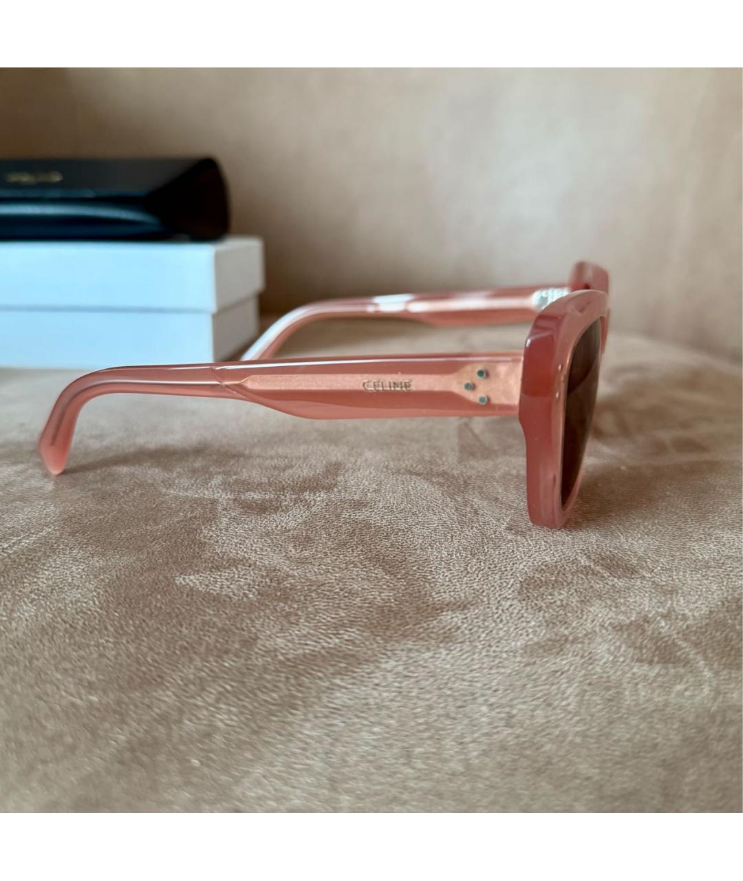 CELINE Пластиковые солнцезащитные очки, фото 3