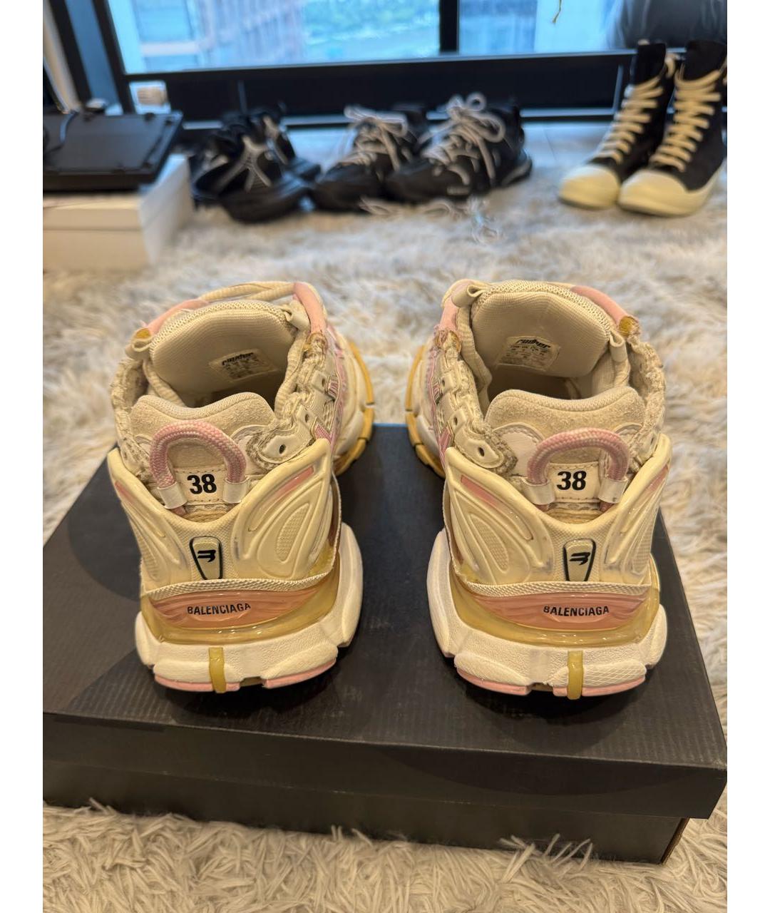 BALENCIAGA Розовые кроссовки, фото 4