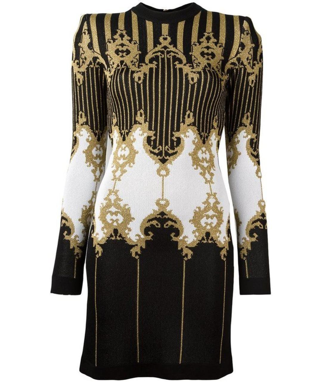 BALMAIN Вискозное коктейльное платье, фото 1