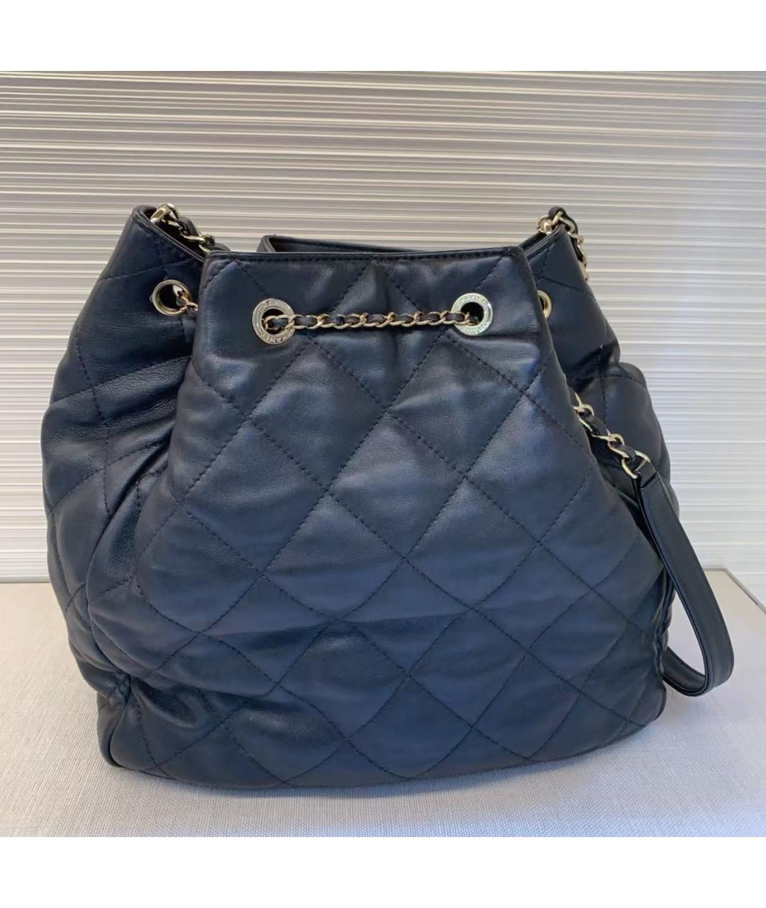 CHANEL Черная сумка через плечо, фото 4