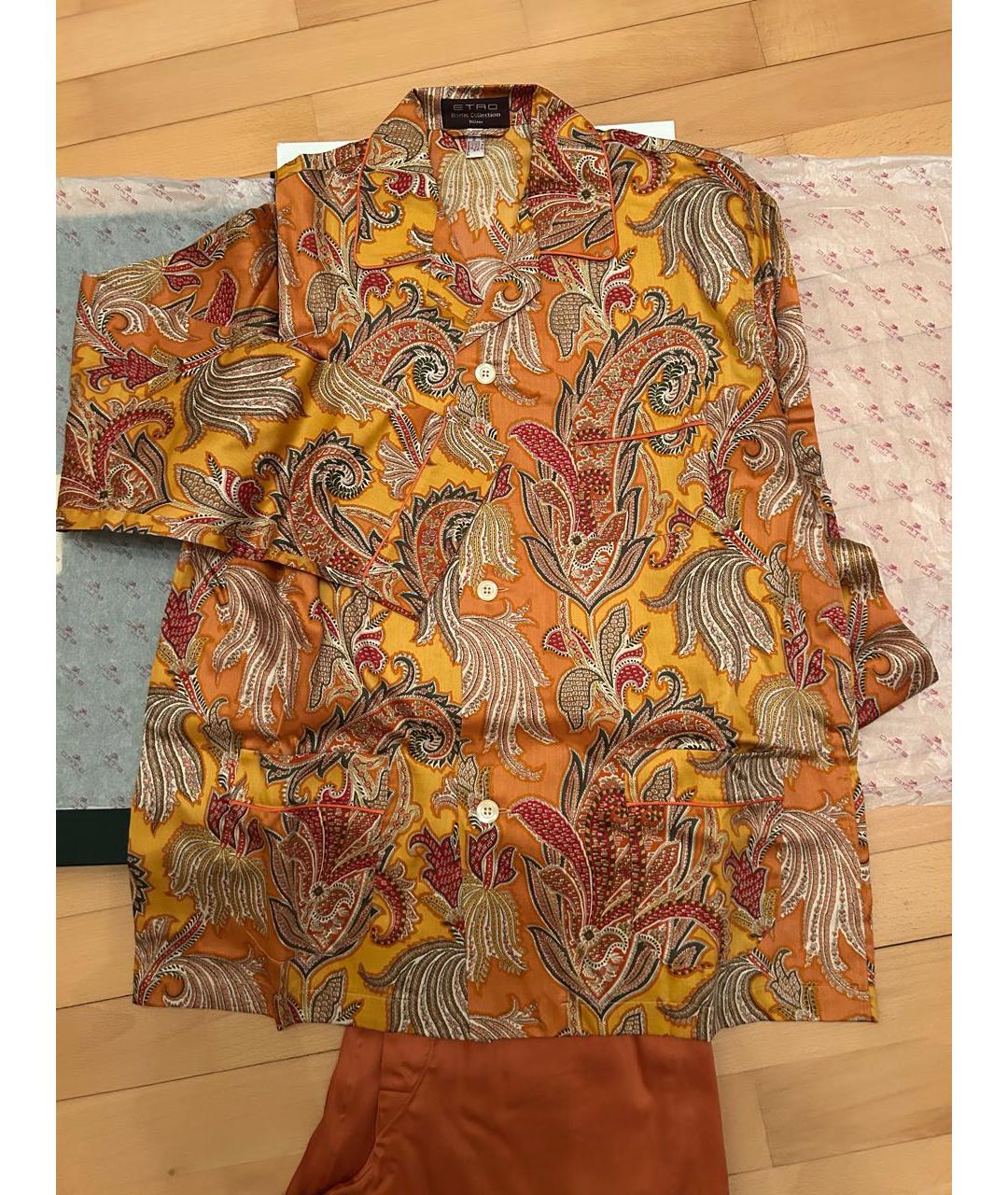 ETRO Оранжевая пижама, фото 8