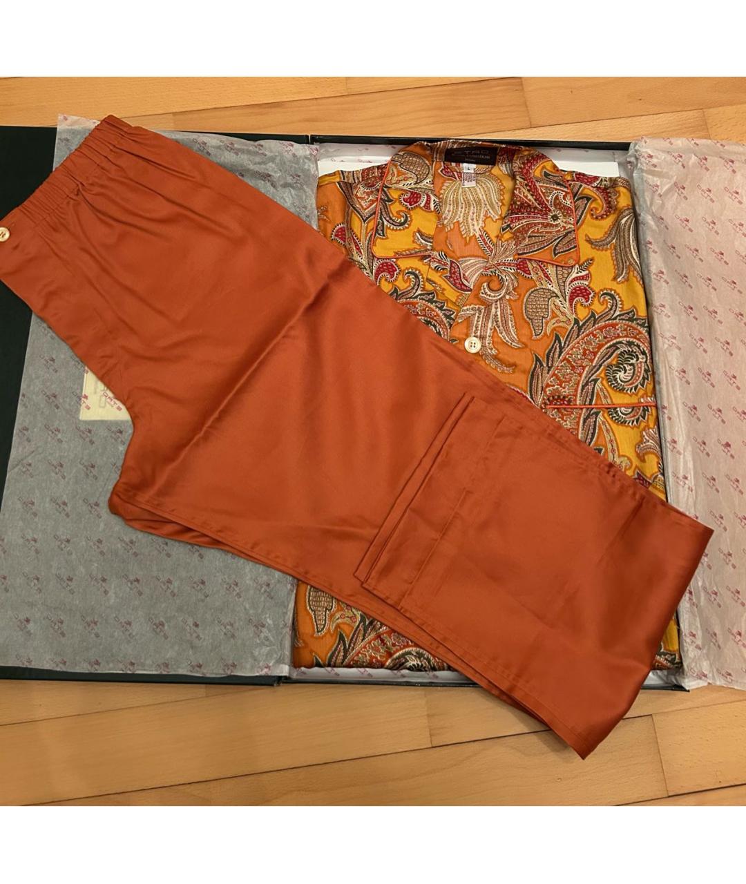 ETRO Оранжевая пижама, фото 3