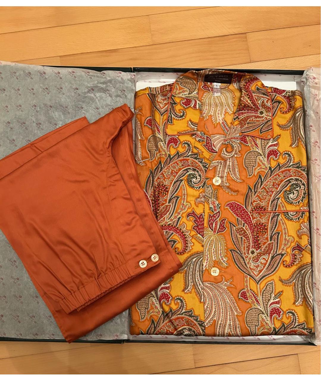 ETRO Оранжевая пижама, фото 2