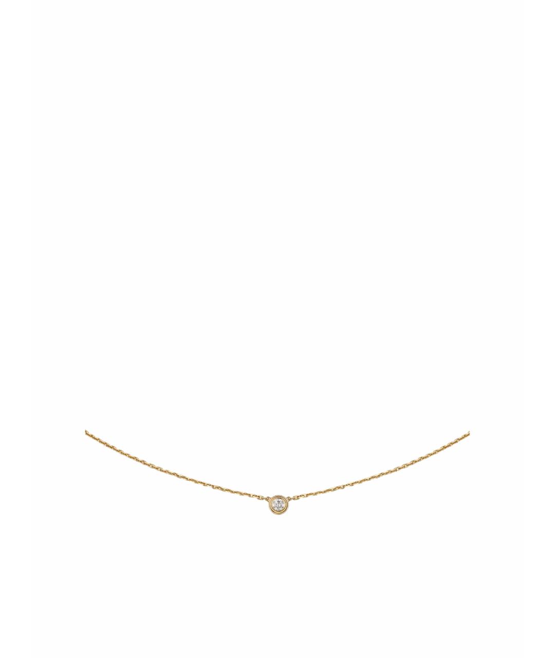 CARTIER Золотая подвеска из желтого золота, фото 1