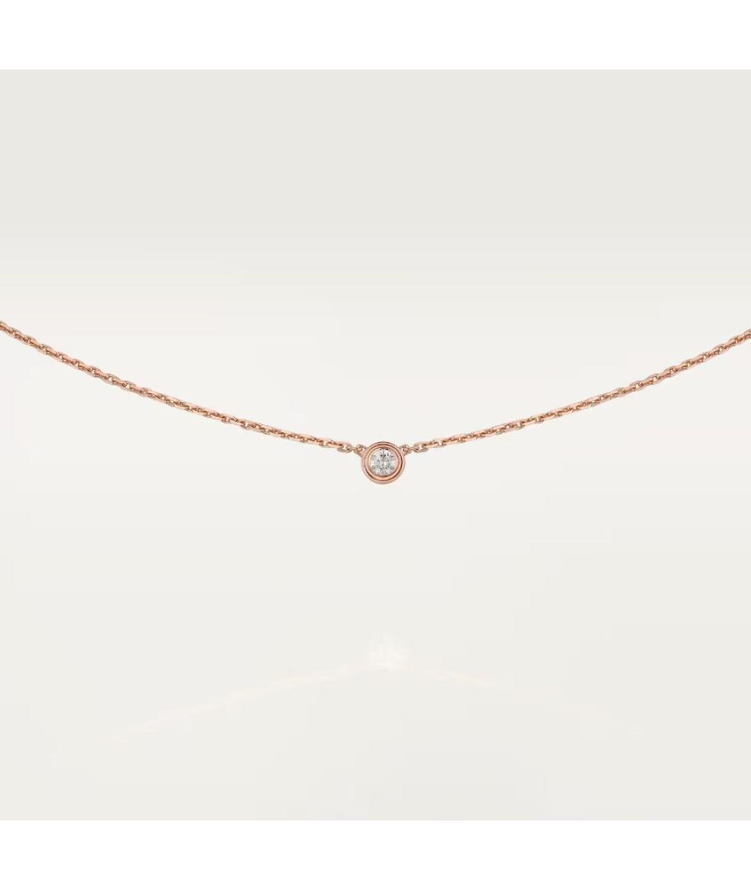 CARTIER Золотая подвеска из розового золота, фото 5